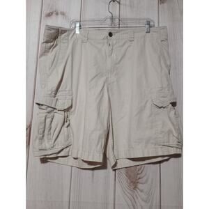 Chaps Shorts Men's 40 Cargo Rip Stop Tan‎
